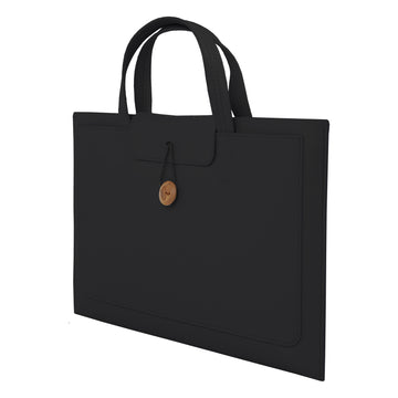 NaiDun Computer iPad Large Capacity Fashion Handbag BLack