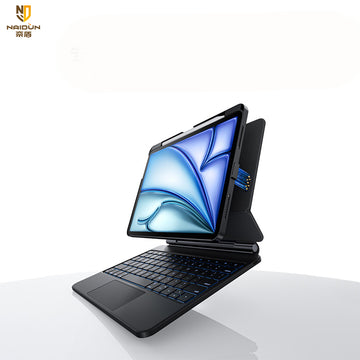 New Magnetic Data Connection iPad Keyboard (No Bluetooth Required)