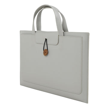 NaiDun Computer iPad Large Capacity Fashion Handbag Grey