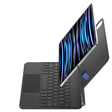 New Magnetic Data Connection iPad Keyboard (No Bluetooth Required)